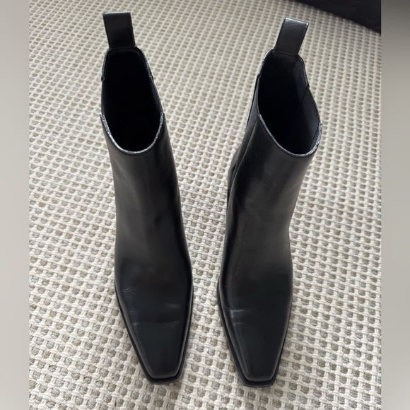 Rag and Bone Joni Leather Chelsea Boots 39 black - Picture 7 of 8